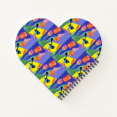 Carnet Abstrait Blue Wren Oiseaux australiens (Dos)