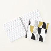 Carnet Abstrait coloré (Intérieur)