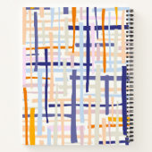 Carnet Abstrait coloré (Dos)