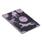Carnet Abstrait cosmos sans couture motif, arrière - plan (Côté Droit)