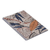 Carnet Abstrait créatif tropical continu motif sur le dos (Côté Droit)
