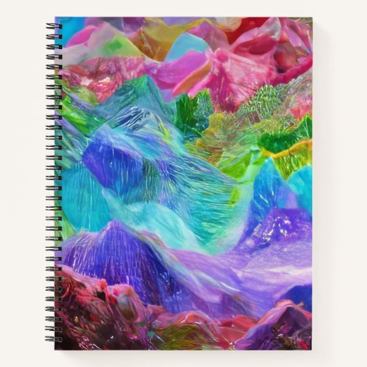 Carnet Abstrait de Crystal Mountain (Devant)