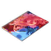 Carnet Abstrait de souffle cosmique (Côté gauche)