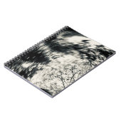 Carnet Abstrait en noir et blanc (Côté gauche)