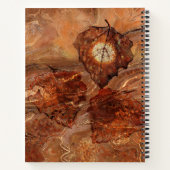 Carnet Abstrait en terre cuite à thème (Dos)
