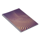 Carnet Abstrait espace polygonal bas poly foncé arrière - (Côté Droit)