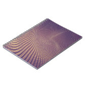 Carnet Abstrait espace polygonal bas poly foncé arrière - (Côté gauche)