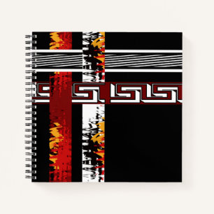 Carnet Abstrait, ethnique, créatif