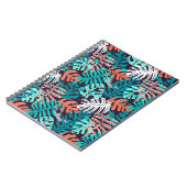 Carnet Abstrait  feuille tropical motif. Créatif (Côté gauche)