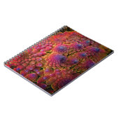 Carnet Abstrait fractal psychédélique (Côté gauche)