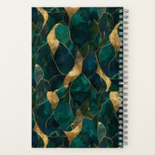 Carnet Abstrait géométrique luxueux (Verso)