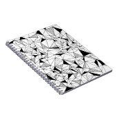 Carnet Abstrait géométrique : Polygonal Arrière - plan Ar (Côté Droit)