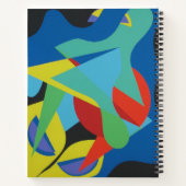 Carnet Abstrait Grenouillesque Contemporain (Dos)