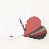 Carnet Abstrait imprimé simple géométrique moderne (Intérieur)