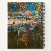 Carnet Abstrait Kandinsky équitation Couple coloré (Dos)