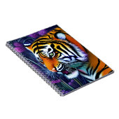 Carnet Abstrait Majestic Predator Tiger (Côté Droit)