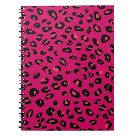 Carnet Abstrait moderne léopard sans couture motif. Amima (Devant)