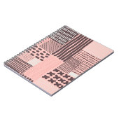 Carnet Abstrait moderne : texture transparente vintage. (Côté gauche)