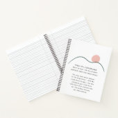 Carnet Abstrait Mountain Sun Prenez le devis High Road (Intérieur)