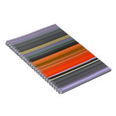 Carnet Abstrait n° 1 : orange et gris (Côté Droit)