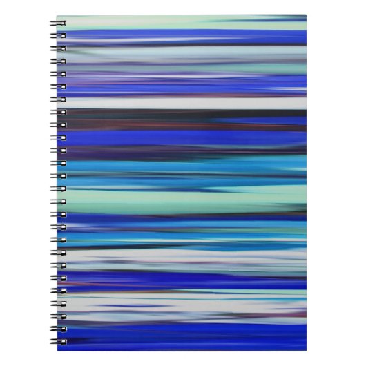 Carnet Abstrait n° 2 : Bleu (Devant)