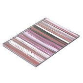 Carnet Abstrait n° 2 : flou rose (Côté gauche)