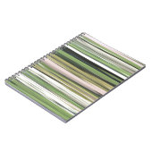 Carnet Abstrait n° 2 : Flou vert olive (Côté gauche)