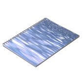Carnet Abstrait n° 3 : Brillant bleu poudre (Côté gauche)