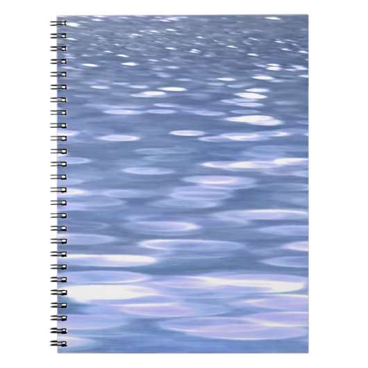 Carnet Abstrait n° 3 : Brillant bleu poudre (Devant)