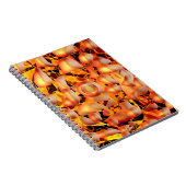 Carnet Abstrait orange (Côté Droit)