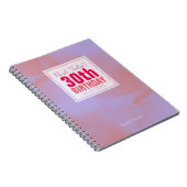 Carnet Abstrait Pastel 30e Anniversaire Réservez 8a (Côté Droit)