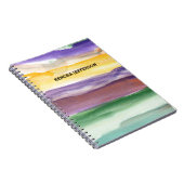 Carnet abstrait peint (Côté Droit)