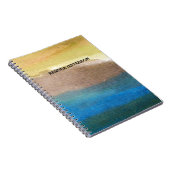 Carnet abstrait peint (Côté Droit)
