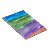 Carnet abstrait peint (Côté Droit)