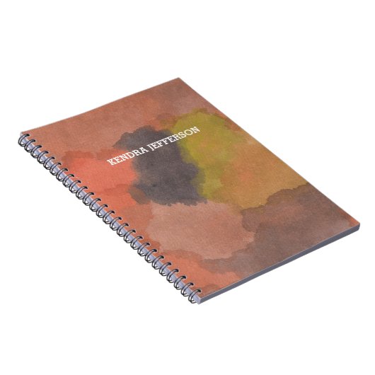 Carnet abstrait peint (Côté Droit)