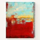 Carnet Abstrait rouge de l'Alaska (Dos)