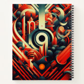 Carnet Abstrait stylisé (Dos)