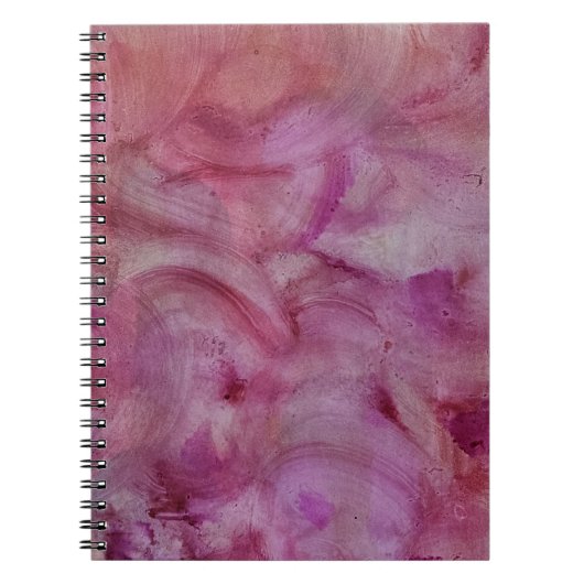Carnet Abstrait - Tourbillon Rose Clair (Devant)