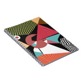 Carnet Abstrait triangles modernes arrière - plan motif i (Côté Droit)