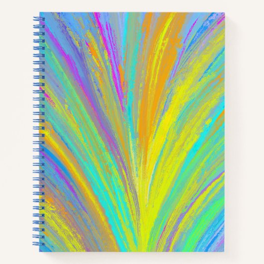 Carnet Abstrait Tropical Summer Fun (Devant)