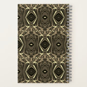 Carnet Abstrait Twirl Pinched Half Brick / Sepia (Verso)
