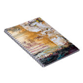 Carnet Abstrait Vieux tableau fissuré texturéabstrait, en (Côté Droit)