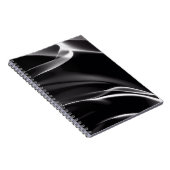 Carnet Abstraite fumée noire et blanche (Côté Droit)