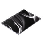 Carnet Abstraite fumée noire et blanche (Côté gauche)