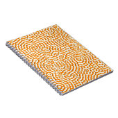 Carnet Abstraite répétition sans fin de texture transpare (Côté Droit)