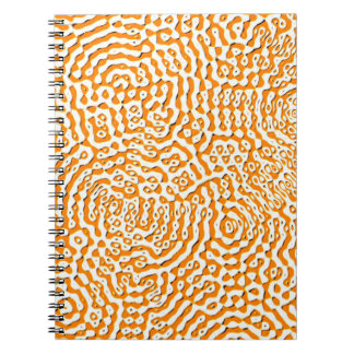 Carnet Abstraite répétition sans fin de texture transpare