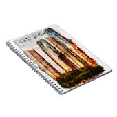 Carnet Abu Dhabi UAE Watercolor Skyline (Côté Droit)