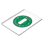 Carnet Abuja Nigeria (Côté gauche)