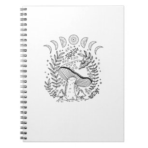 Carnet Academia Goblincore Cottagecore Esthétique Sorcièr