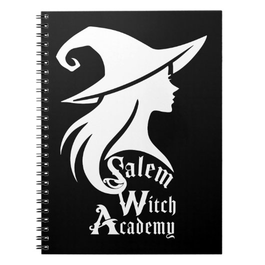 Carnet Académie de sorcières de Salem Halloween sorcières (Devant)